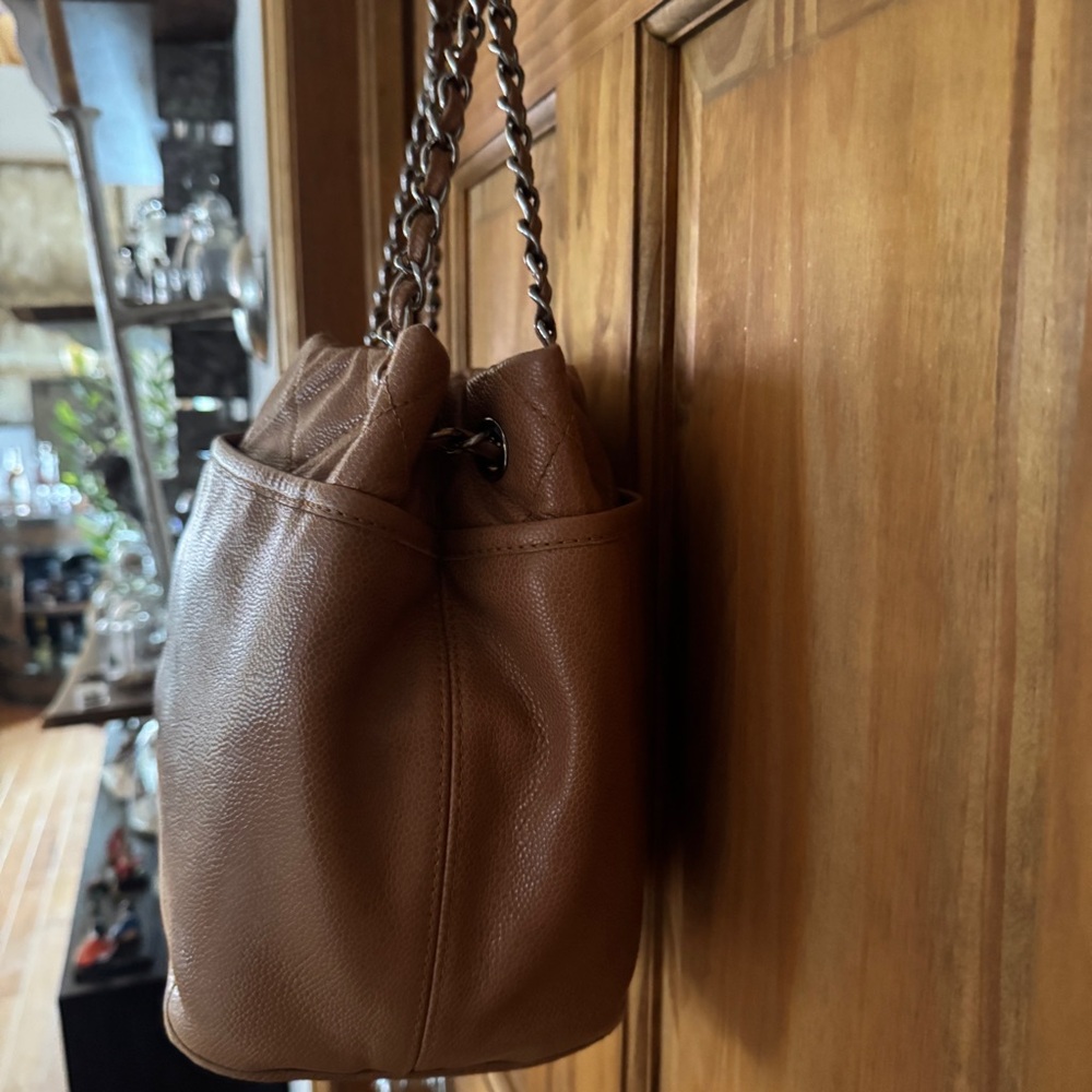 CHANEL Pebbled Leather Shoulder Bag- great condition Orig Price $4,300 - Picture 6 of 14